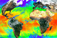 image of MODIS data