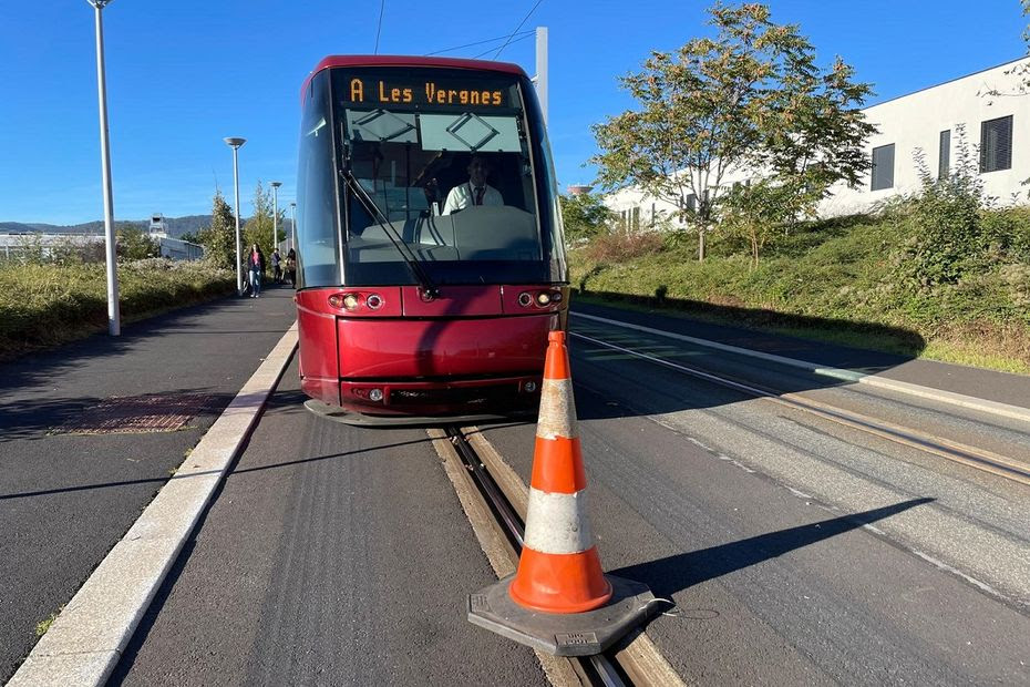 Pourquoi le tram de Clermont-Ferrand est partiellement coupé