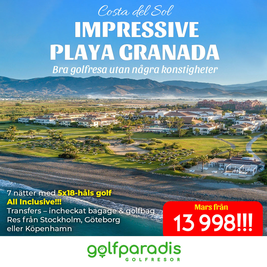 an image of a beach with the words impressive playa granada with the title