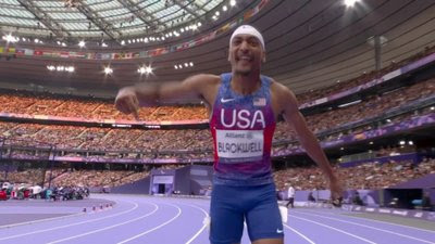 Para athlétisme - Finale 100m T38 (H) : Jaydin Blackwell pulvérise le record du monde, Dimitri Jozwicki termine 5e