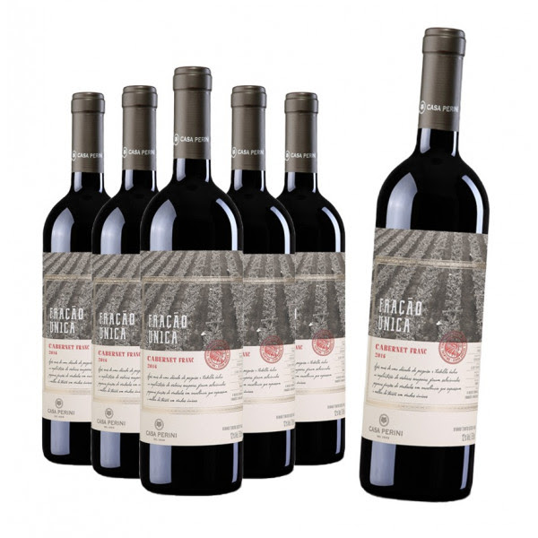 Pack Vinho Casa Perini Fração Única Cabernet Franc 750ml