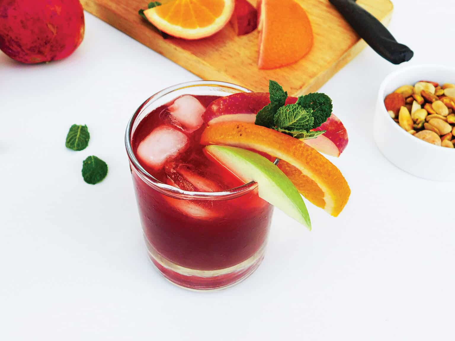 A Pomegranate Cocktail Fit for a Goddess