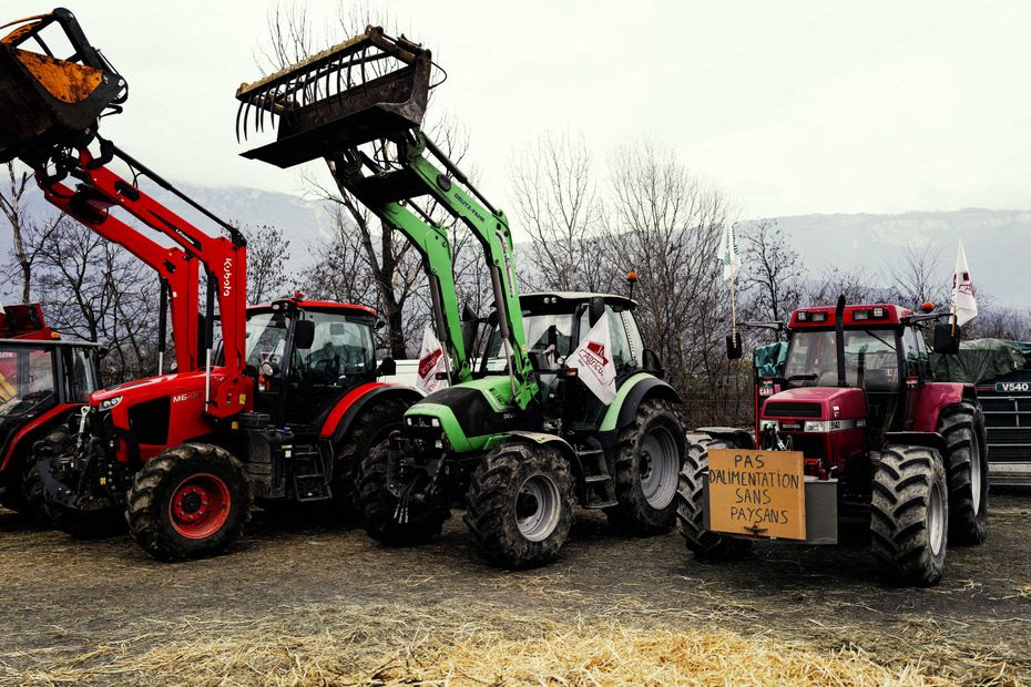 'C’est un ultime cri de détresse' : les agriculteurs se mobilisent en Isère contre l’accord de libre-échange du Mercosur