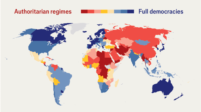 Където демокрацията е най-застрашена