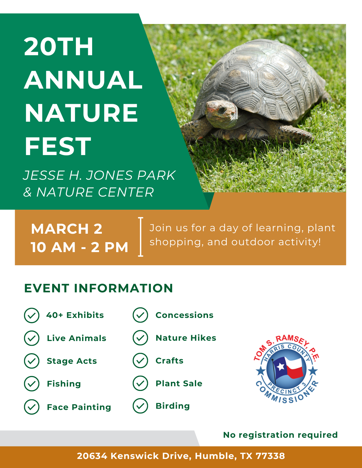 Join us for a day of learning, plant shopping, and outdoor activity at Jones Park's 20th Annual NatureFest!