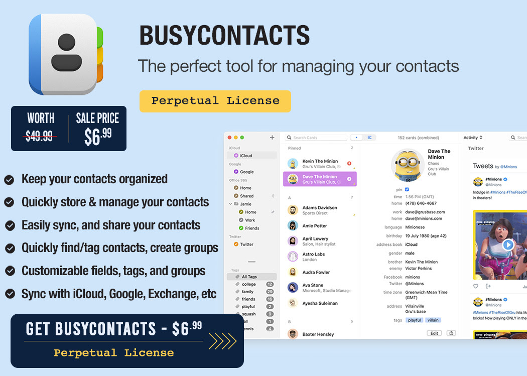 Featuring Busycontacts