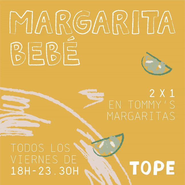 Margarita bebé y Martacos en Tope gif