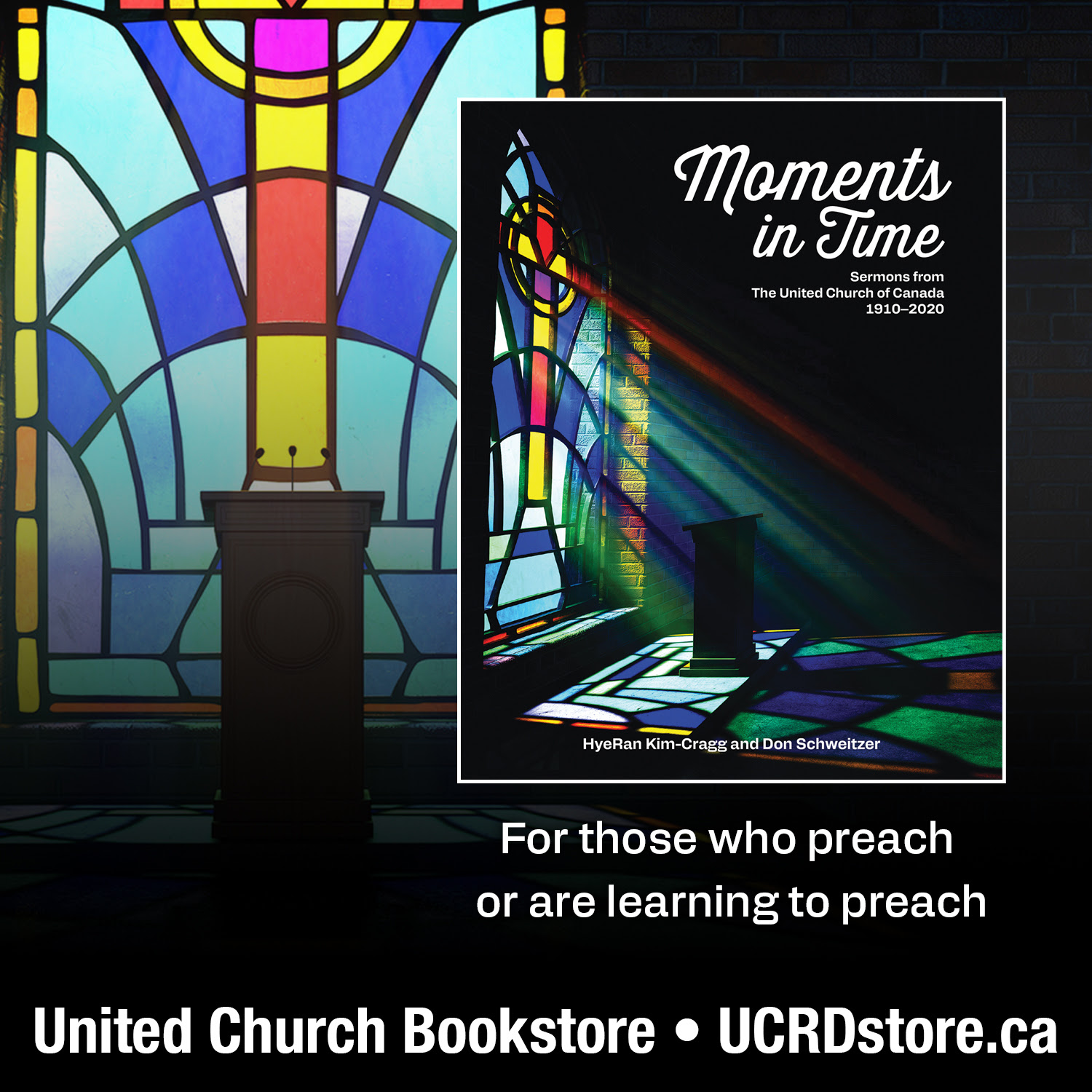 Moments in Time Book available at United Church Bookstore. UCRDstore.ca