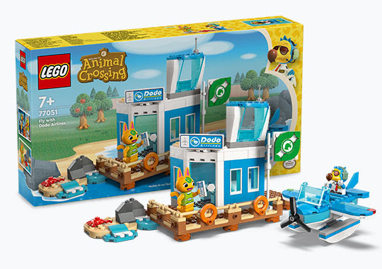 LEGO Animal Crossing 77051 Fly with Dodo Airlines Set