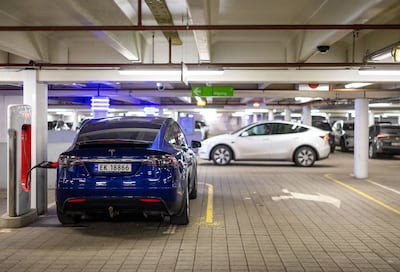 Norway has more than 9,000 electric charging stations and tax incentives that discourage buying petrol cars. Bloomberg