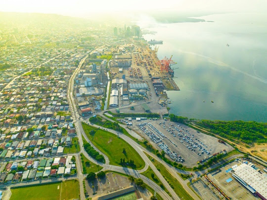 Aerial View Port Of Spain Trinidad - 123RF