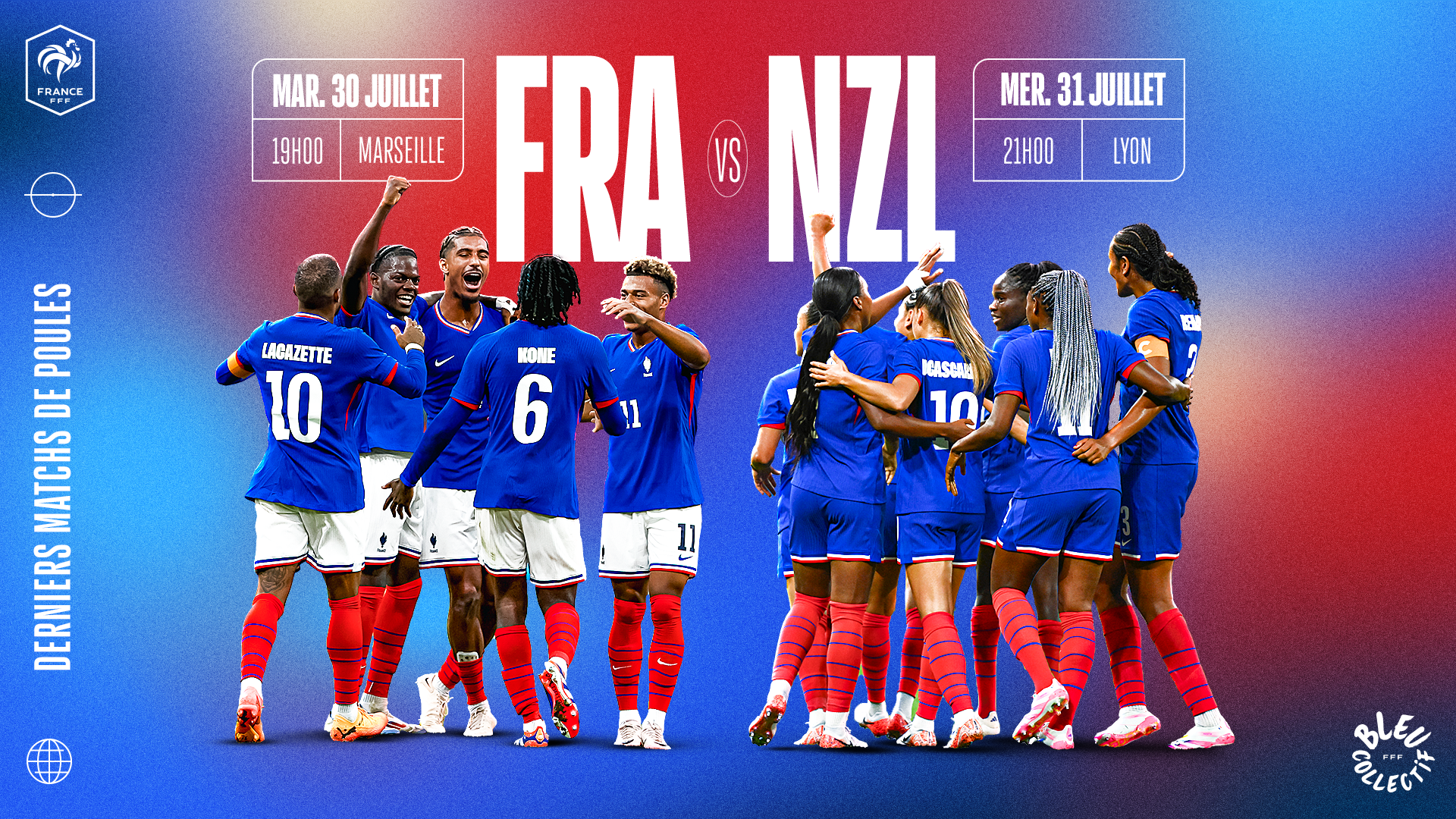 France VS Nouvelle-Zélande 