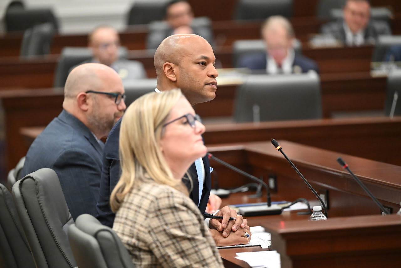 Governor Moore testifying