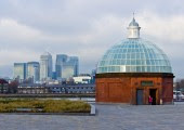 Edificio de acceso al Greenwich Foot Tunnel