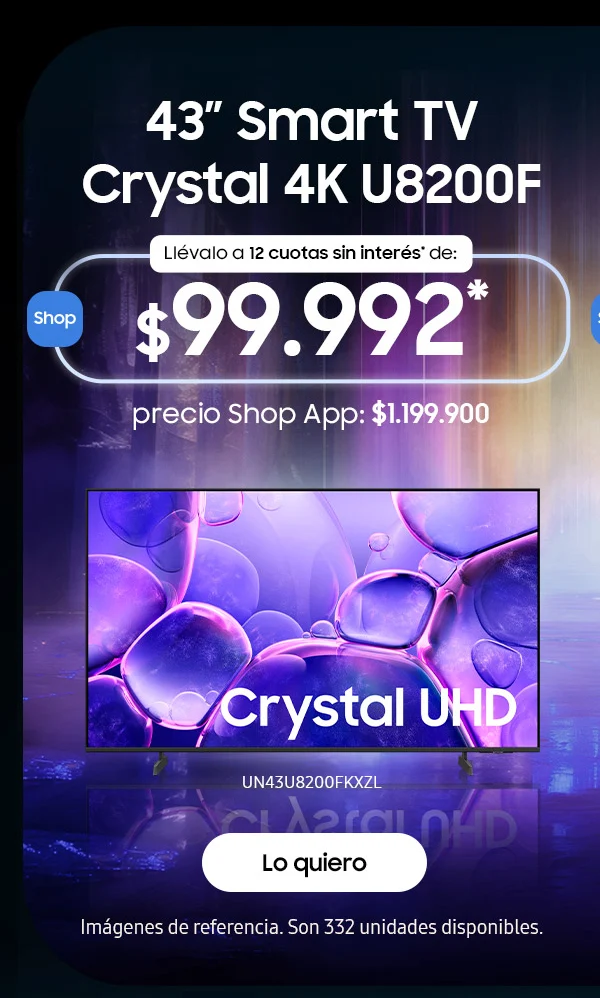 Crystal 4K 43