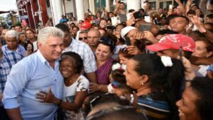 cuba presidente diaz canel dialogo pueblo foto estudios revolucion