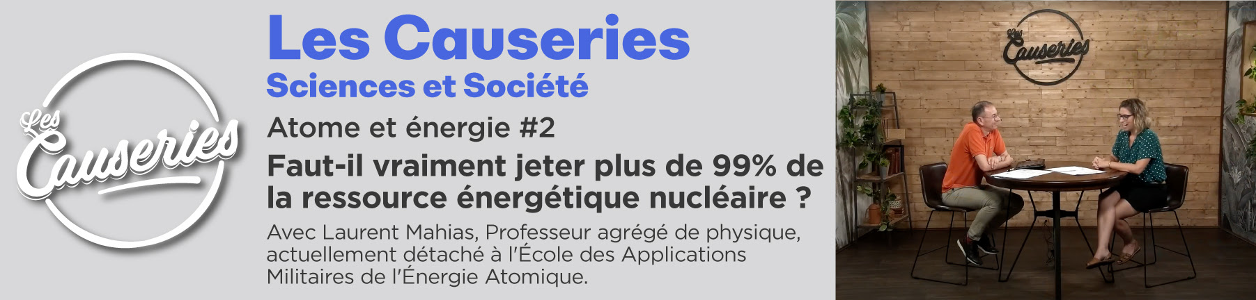 Causerie Sciences et Société