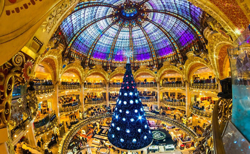 Christmas Tree Galeries Lafeyette Paris