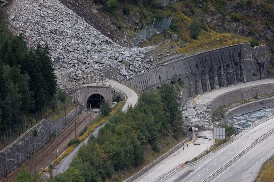 Eboulement en Maurienne : la réouverture de la ligne SNCF reportée, pas de reprise prévue avant 2025