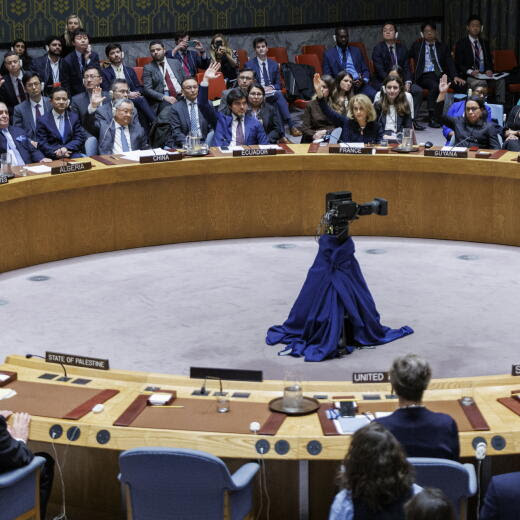 Une large majorité des pays du Conseil de sécurité ont voté en faveur d'une accession de la Palestine à l'ONU, le 18 avril 2024, mais pas la Suisse, au premier plan.