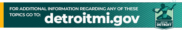 DetroitMI.gov website banner