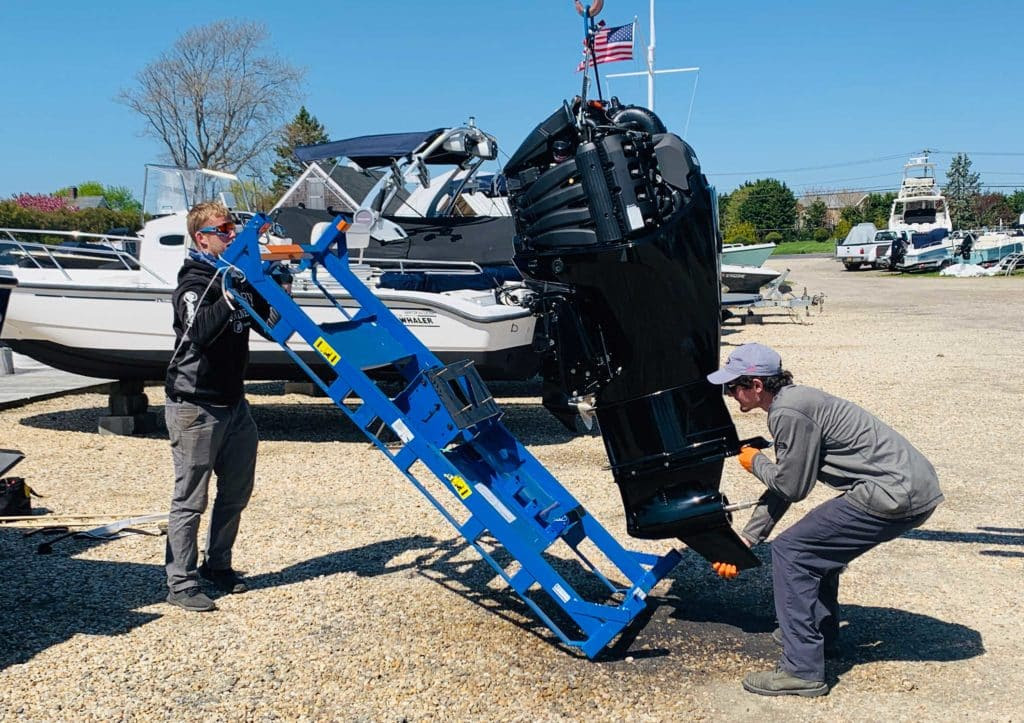 Repowering an Outboard Boat