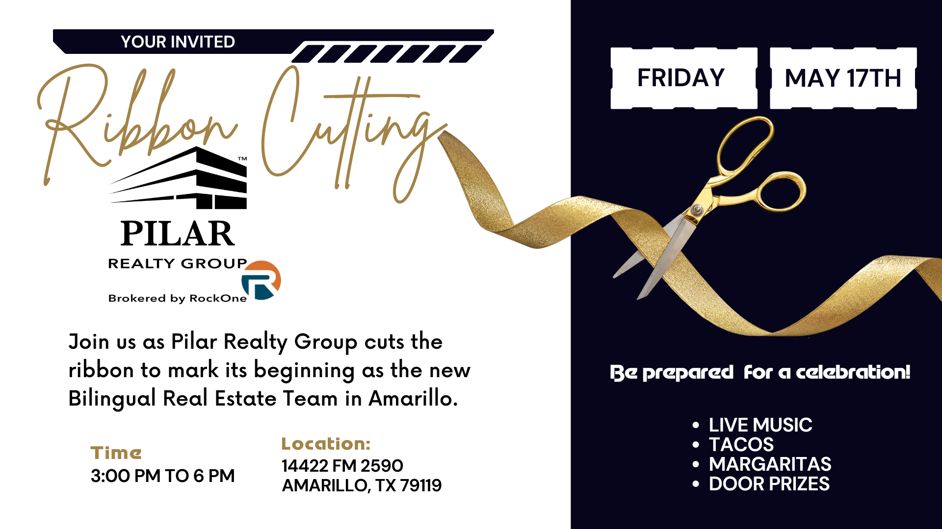 Ribbon Cutting : Bilingual Real Estate Team @ Ribbon Cutting : Bilingual Real Estate Team | Amarillo | Texas | United States