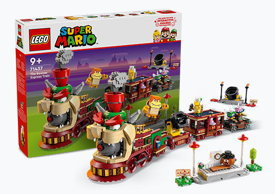 LEGO Super Mario 71437 The Bowser Express Train Set