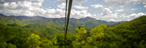 Zip Lining over the Blue Ridge Mountains