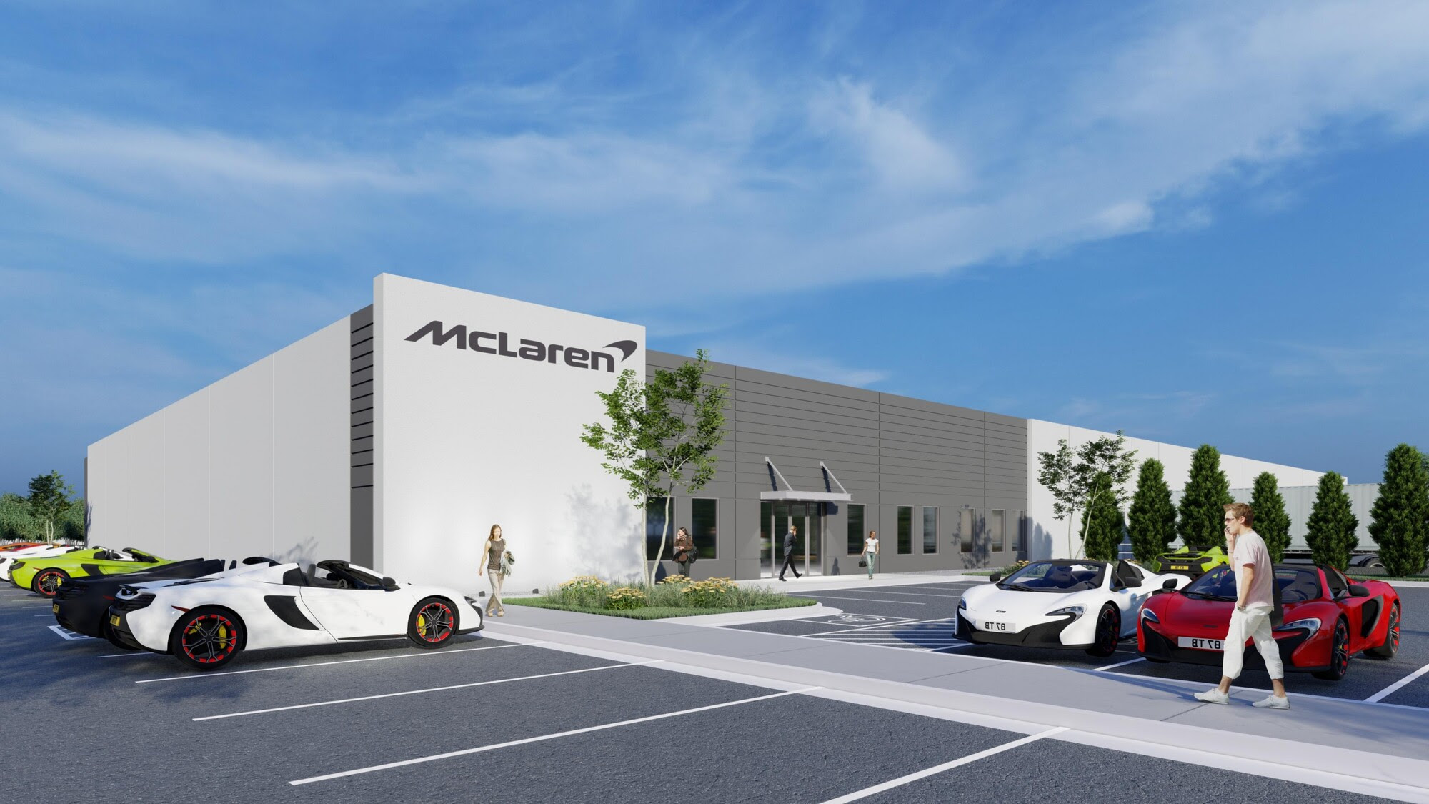 Governor Moore Joins McLaren Leadership in Announcing New Vehicle Processing Center at Tradepoint Atlantic (3)