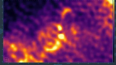 Radio Image of S-Shaped Precessing Jet