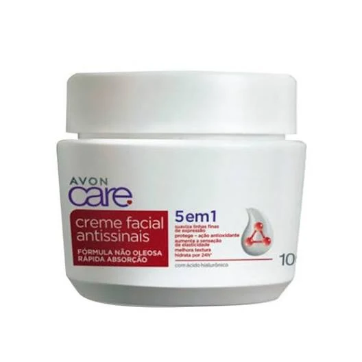 Creme Facial Antissinais Avon Care