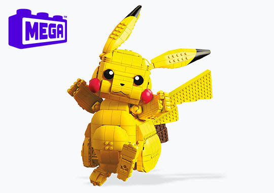 Mega Construx Pokémon Jumbo Pikachu Building Set