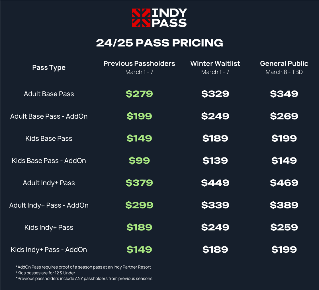 Indy Pricing 2425