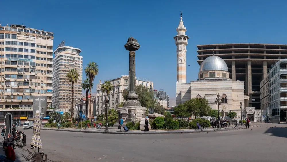 Public Square in Damascus