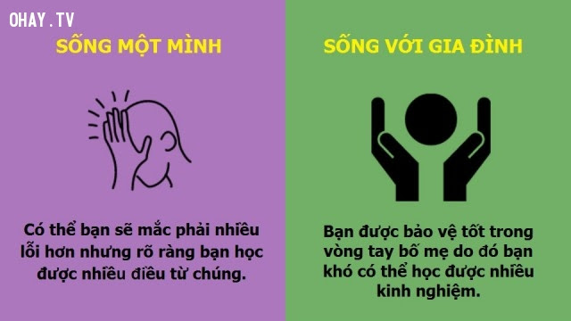 7. Học được nhiều bài học bổ ích,sống một mình,tự lập,sự khác biệt