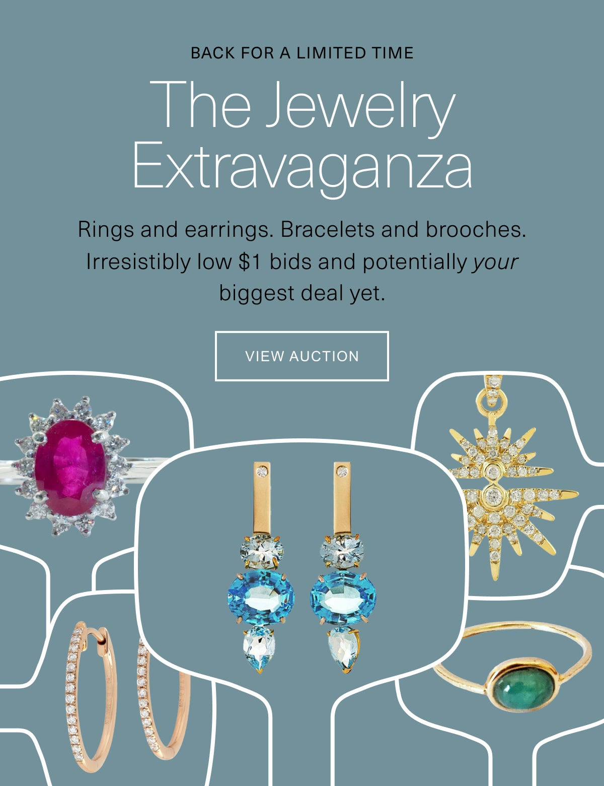 The Jewelry Extravaganza, jewelry auction