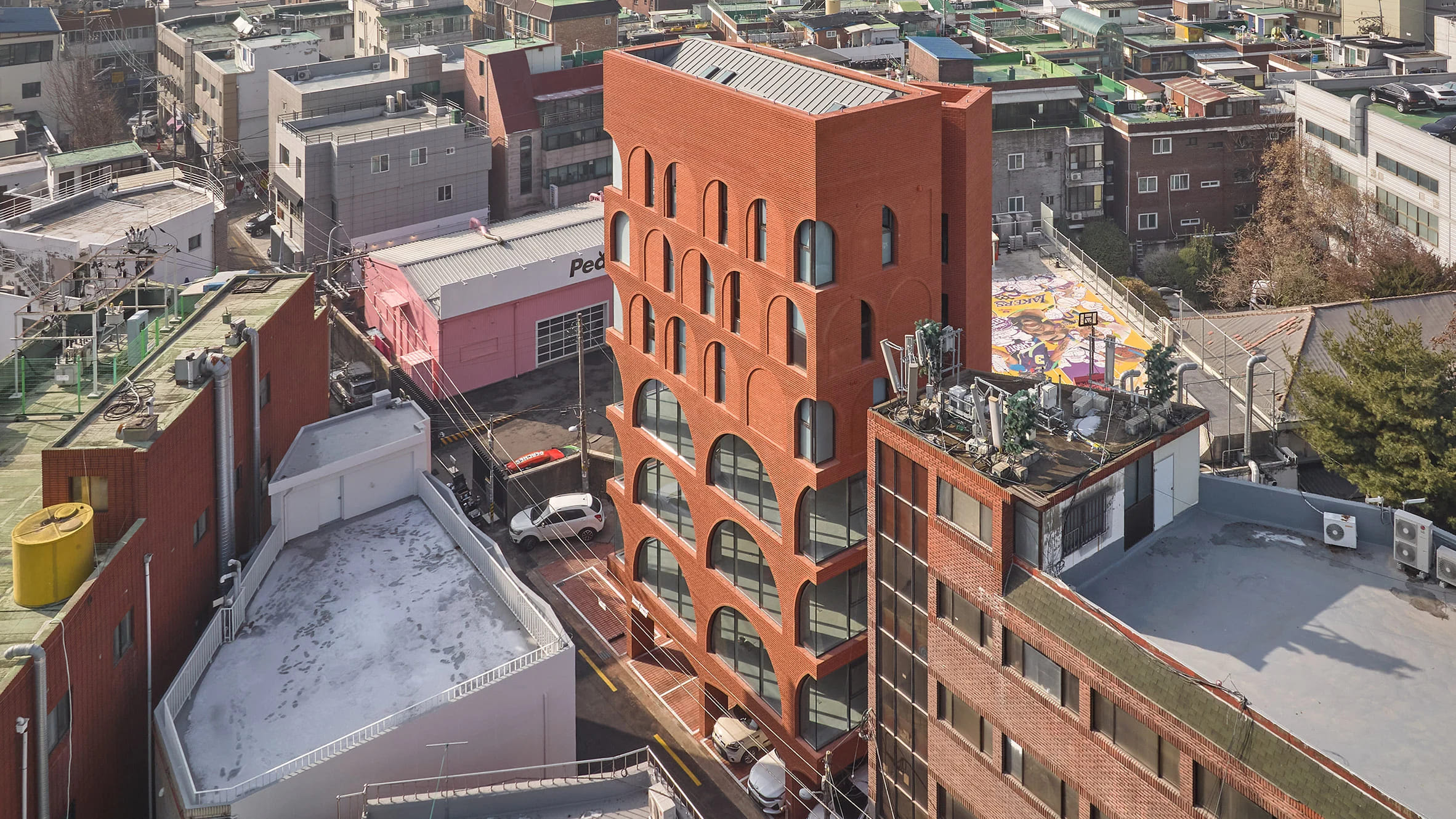 Fillome es un proyecto de Sosu Architects y se encuentra en el barrio de Seongsu-dong (Seúl).