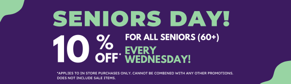 Well Beings Health and Nutrition Centre Langley British Columbia Supplements Vitamins Seniors Day