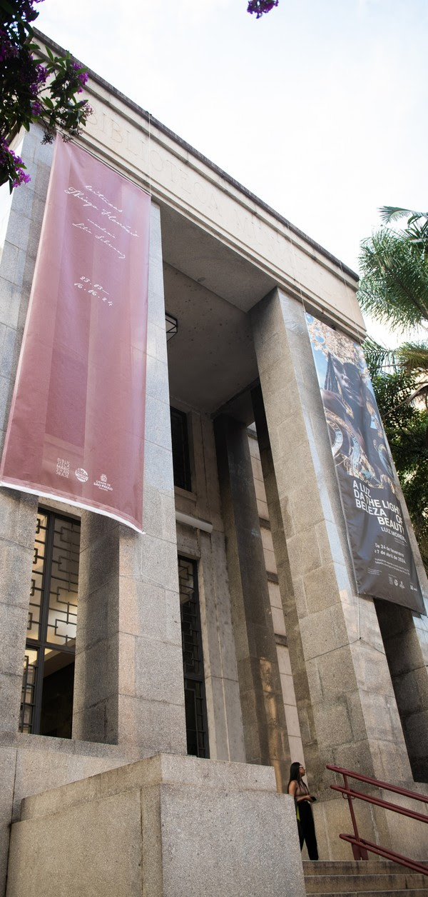 A Biblioteca Mário de Andrade, em São Paulo, completa 100 anos em 2025 e passa por uma reforma na sua programação — Foto: Ana Paula Paiva/Valor