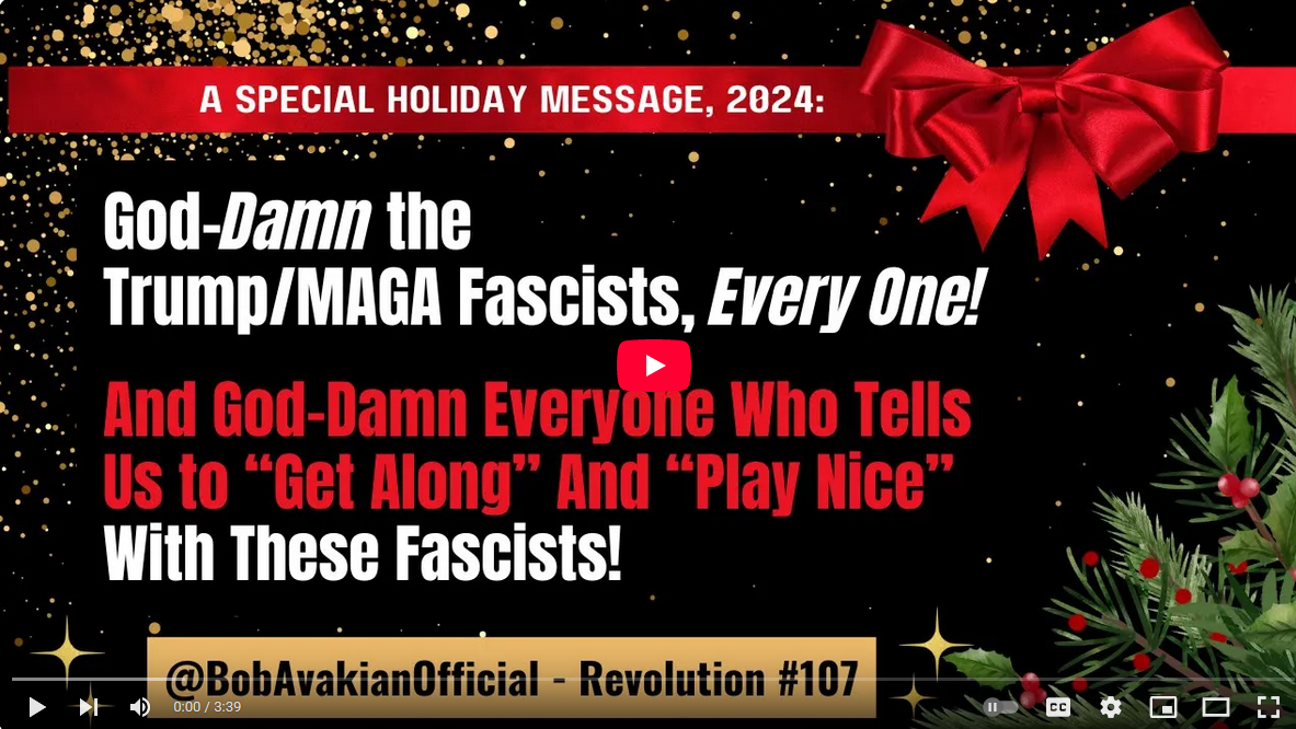 Revolution 107 holiday message