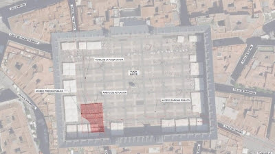 Los trabajos de rehabilitación del túnel bajo la Plaza Mayor comienzan este lunes con un presupuesto de 800.000 euros