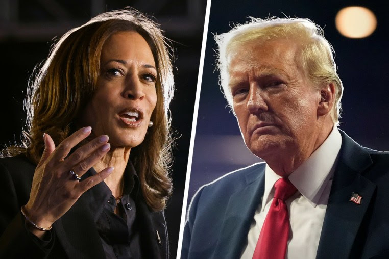 'Dead heat': Trump pulls even with Harris in a new NBC News poll, 3 weeks before Election Day. 241011-kamala-harris-donald-trump-mn-1600-e36a5f