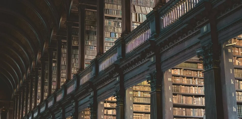 Biblioteca del Trinity College de Dublín (Irlanda).