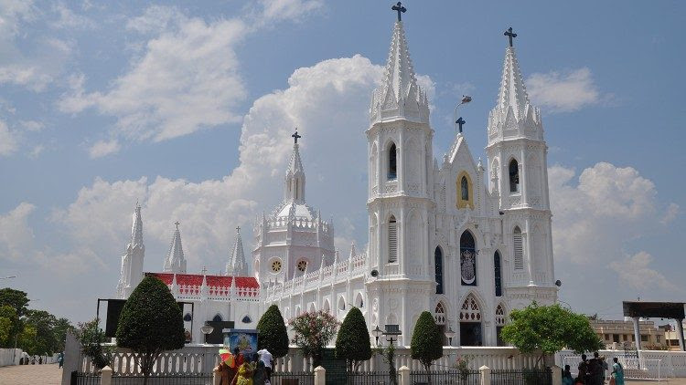 Santuario di Nostra Signora della Salute a Vailankanni, in India