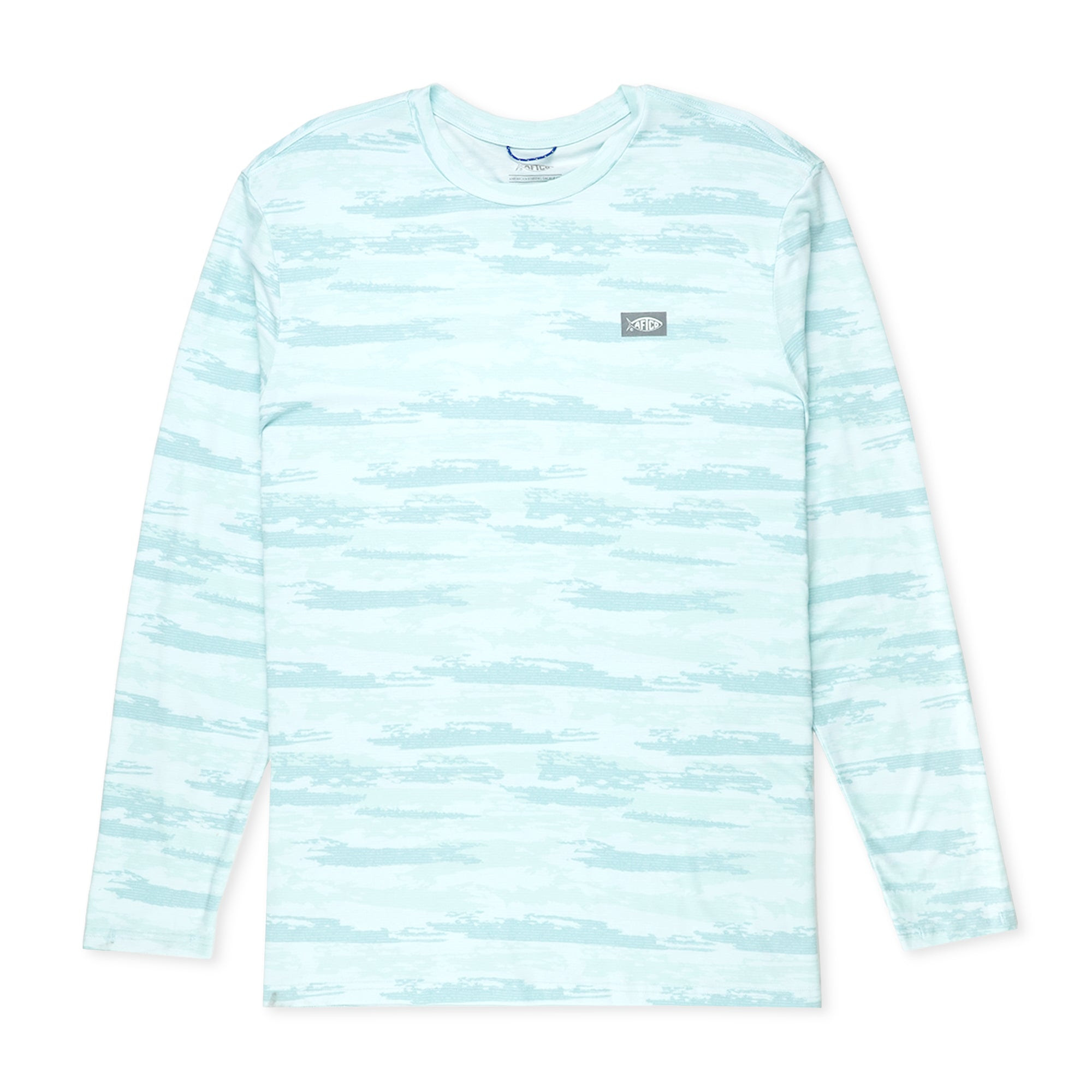 Image of Ocean Bound Printed LS Performance Shirt