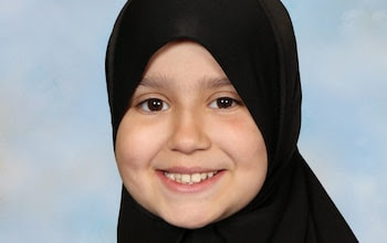 Police released an image of Sara Sharif in a hijab