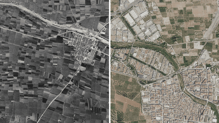 AVANT/APRES. Inondations meurtrières en Espagne : dans la région de Valence, l'urbanisation galopante a aggravé les dégâts