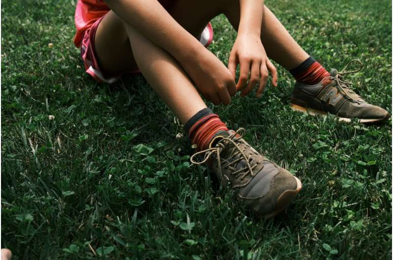 kids playing outside