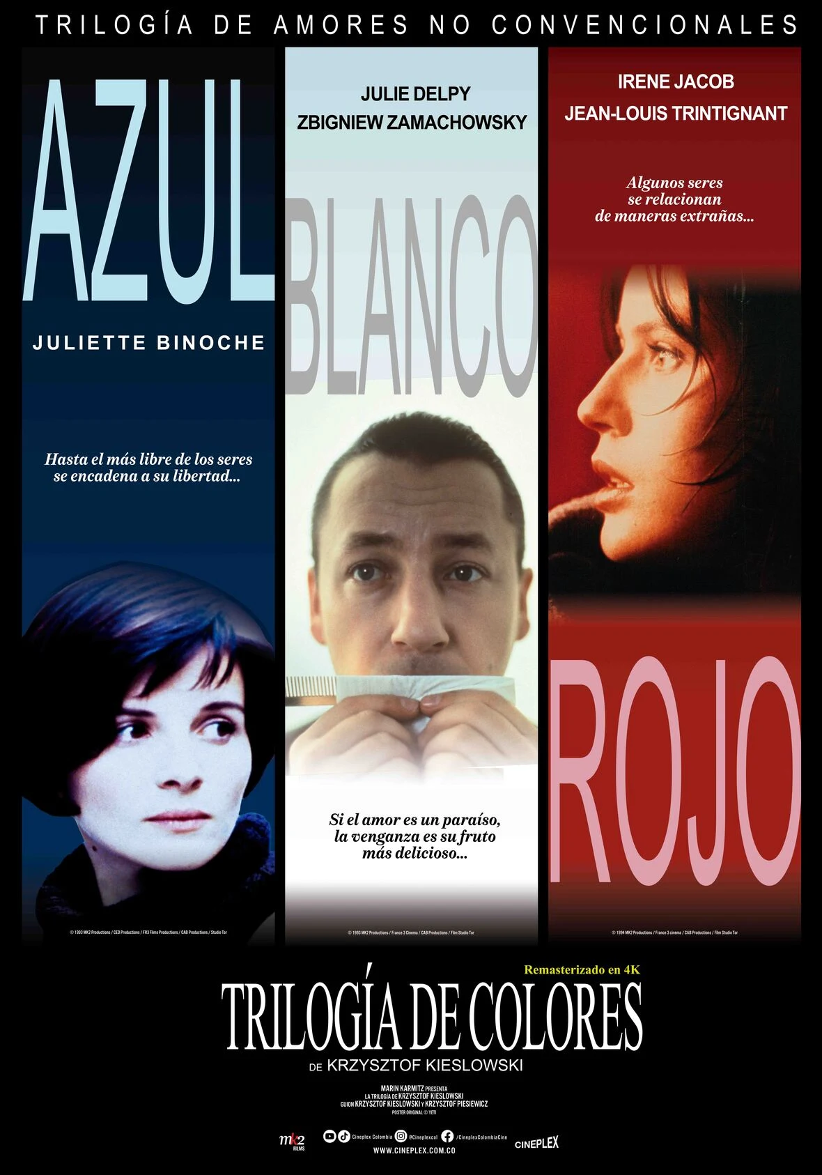 Afiche - Trilogia de colores